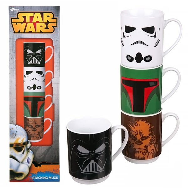 Набор кружек Star Wars. Darth Vader, Stormtrooper, Boba Fet, Chewbacca (280 мл) Набор кружек Star Wars. Darth Vader, Stormtrooper, Boba Fet, Chewbacca (280 мл)Представляем вашему вниманию набор кружек Star Wars. Darth Vader, Stormtrooper, Boba Fet, Chewbacca, который станет незаменимым подарком для всех фанатов Звездных войн.<br>