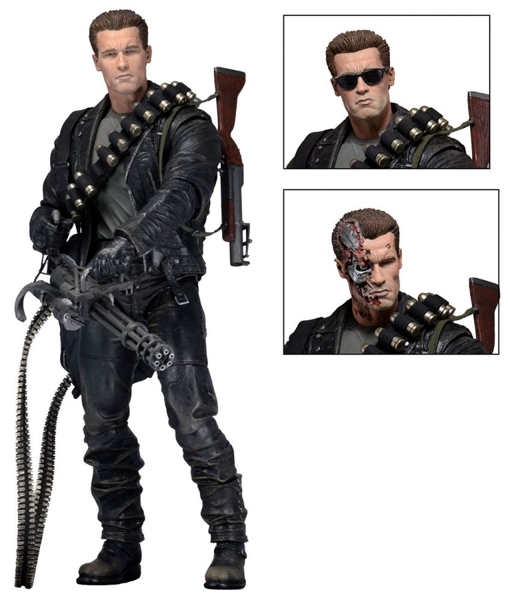 Фигурка Terminator 2 Ultimate. Terminator T-800 (17 см) Фигурка Terminator 2 Ultimate. Terminator T-800 (17 см)Представляем вашему вниманию фигурку Terminator 2 Ultimate. Terminator T-800, выпущенную к 25-летию легендарного сиквела «Терминатор 2:Судный День».<br>