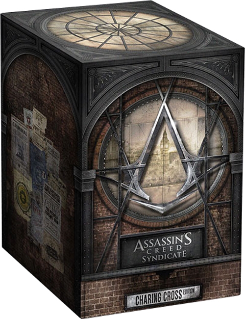 Assassins Creed: Синдикат. Чаринг-Кросс (Syndicate. Charing Cross). Издание без игрового диска Assassins Creed: Синдикат. Чаринг-Кросс (Syndicate. Charing Cross). Издание без игрового дискаВ Assassins Creed: Синдикат. Чаринг-Кросс (Syndicate. Charing Cross). Издание без игрового диска – вы найдете уникальную коллекционную коробку, фигурку Джейкоба, книгу иллюстраций, двустороннюю карту Лондона и саундтрек из игры.<br>