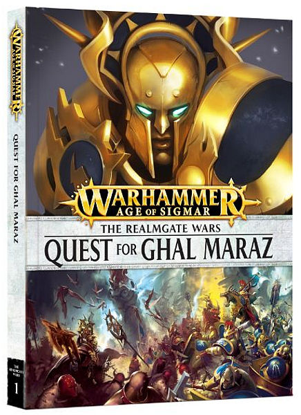 Warhammer. Книга The Realmgate Wars: Quest for Ghal Maraz Warhammer. Книга The Realmgate Wars: Quest for Ghal MarazКнига The Realmgate Wars: Quest for Ghal Maraz – вторая в серии Войн за Врата Царств – прекрасное приобретение для любого фана Вархаммера.<br>