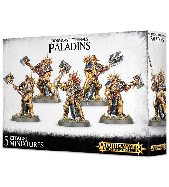 Warhammer. Набор миниатюр Stormcast Eternals Paladins Warhammer. Набор миниатюр Stormcast Eternals PaladinsПредставляем вашему вниманию набор миниатюр Stormcast Eternals Paladins, созданный по мотивам игры Warhammer.<br>