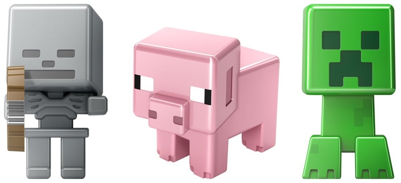 Набор фигурок Minecraft. Pig, Creeper & Skeleton. 3 в 1 Набор фигурок Minecraft. Pig, Creeper & Skeleton. 3 в 1Представляем вашему вниманию набор фигурок Minecraft. Pig, Creeper & Skeleton. 3 в 1, созданный по мотивам популярной компьютерной игры.<br>