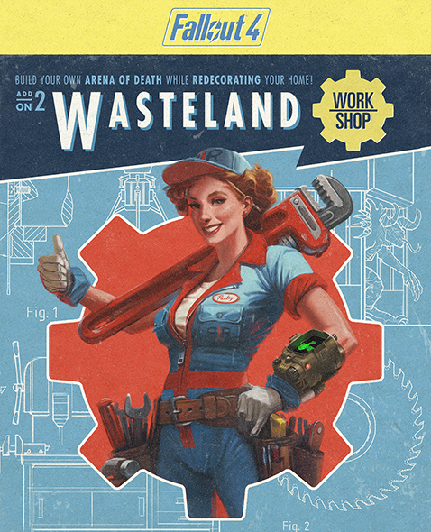 Fallout 4. Wasteland Workshop. Дополнение  лучшие цены на игру и информация о игре