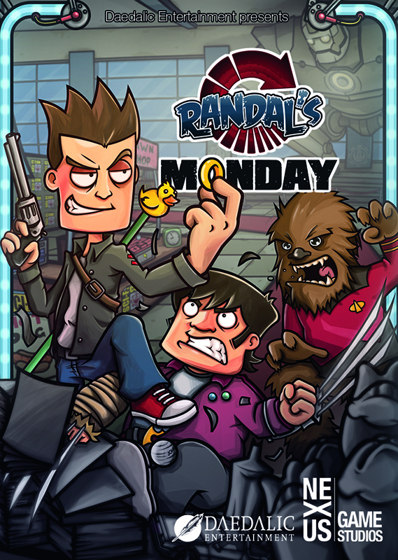 Randals Monday (Цифровая версия) Randals Monday (Цифровая версия)В игре Randals Monday – это безумное (хотя и весьма классическое) путешествие сквозь пространство и время, приправленное кучей отсылок к гик-культуре последних 30 лет.<br>
