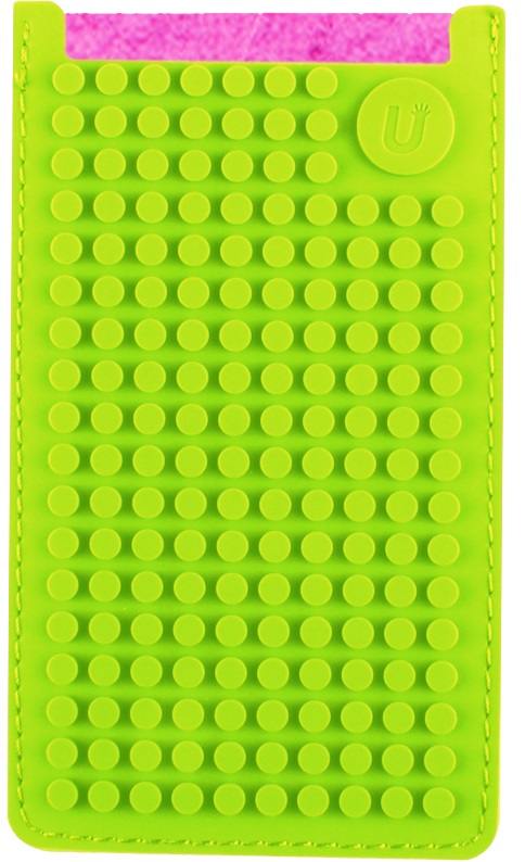 Маленький пиксельный универсальный чехол для смартфона (Pixel felt phone pocket) (Фуксия/зеленый) Маленький пиксельный универсальный чехол для смартфона (Pixel felt phone pocket) (Фуксия/зеленый)Представляем вашему вниманию маленький пиксельный универсальный чехол для смартфона (Pixel felt phone pocket), имеющий силиконовую панель, на которой с помощью «пикселей» в виде мозаики выкладывается абсолютно любой рисунок.<br>
