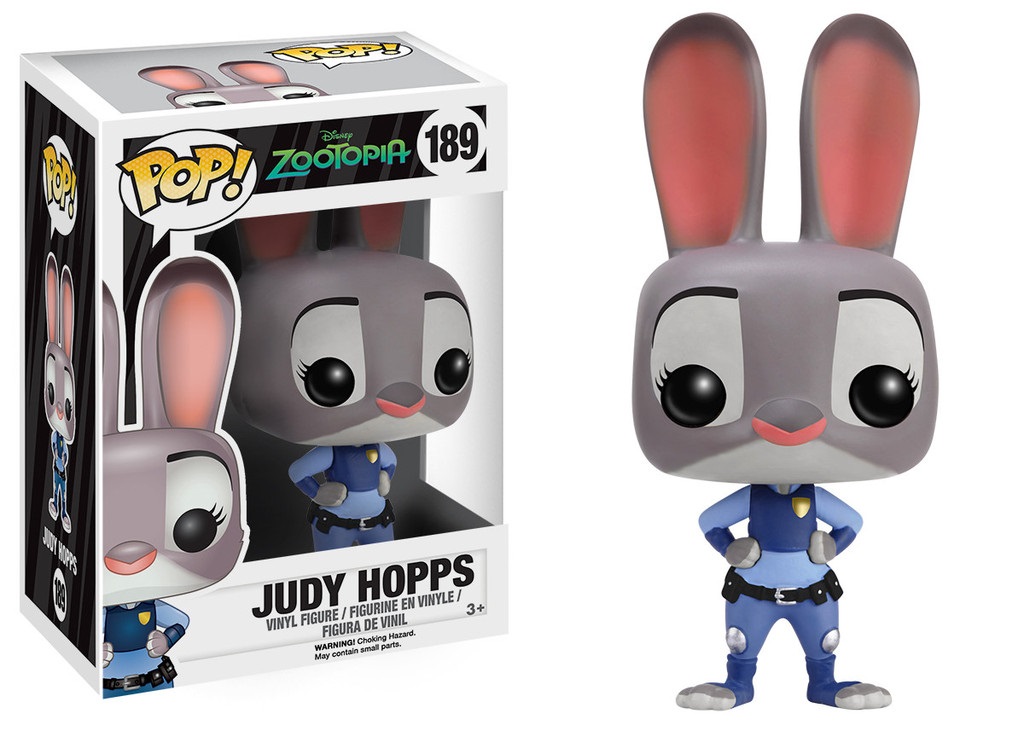 Фигурка Zootopia. Judy Hopps POP (9,5 см)Представляем вашему вниманию фигурку Zootopia. Judy Hopps POP, созданную по мотивам американского мультфильма «Зверополис».<br>