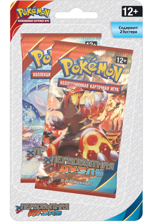 Коллекционная карточная игра Pokemon XY5. Первобытная дуэль. Блистер Коллекционная карточная игра Pokemon XY5. Первобытная дуэль. БлистерКоллекционная карточная игра Pokemon впервые появилась в 1996 году и сразу же завоевала сердца игроков. С тех пор было продано более 21,5 миллиарда карточек в 74 странах.<br>