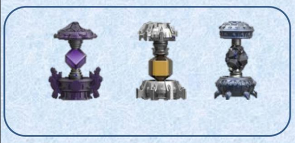 Skylanders Imaginators: Набор из 3 кристаллов (стихии Magic / Tech / Undead) Skylanders Imaginators: Набор из 3 кристаллов (стихии Magic / Tech / Undead)Skylanders Imaginators. Набор из 3 кристаллов (стихии Magic/Tech/Undead) позволяет игрокам создавать и переносить на консоли своих собственных уникальных скайлендеров в любое время в любом месте! Творящие кристаллы принадлежат к различным стихиям. Мастера порталов могут создать лишь одного персонажа в одном кристалле.<br>