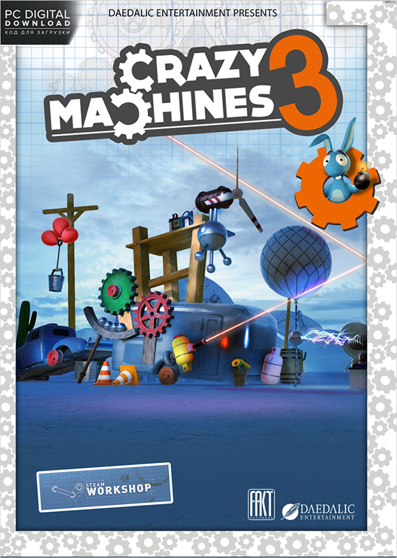 Crazy Machines 3 (Цифровая версия) Crazy Machines 3 (Цифровая версия)Crazy Machines 3 – это самая новая, невероятная, удивительная и безумная игра серии! Вас снова ждет увлекательный игровой процесс с использованием законов физики.<br>
