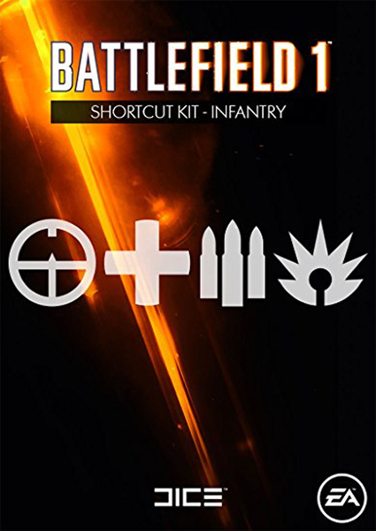 Battlefield 1: Комплект Пехоты (Цифровая версия) Battlefield 1: Комплект Пехоты (Цифровая версия)Зарю мировых войн лучше встречать во всеоружии. В пехотный набор Battlefield 1. ShortCut Kit: Infantry Bundle входят все основные виды оружия, пистолетов и устройств для всех четырех пехотных классов - штурмовика, медика, разведчика и поддержки - в сетевой игре Battlefield 1.<br>