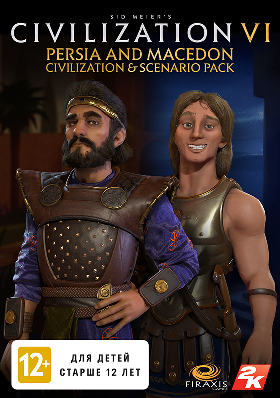 Sid Meiers Civilization VI. Persia and Macedon Civilization & Scenario Pack. Дополнение (Цифровая версия) Sid Meiers Civilization VI. Persia and Macedon Civilization & Scenario Pack. Дополнение (Цифровая версия)В Sid Meier’s Civilization VI Македонию возглавляет Александр, а Персию – Кир. У Македонии есть все возможности, чтобы завоевать мир, а Персия может богатеть и культурно развиваться или проводить неожиданные рейды на соседние территории.<br>
