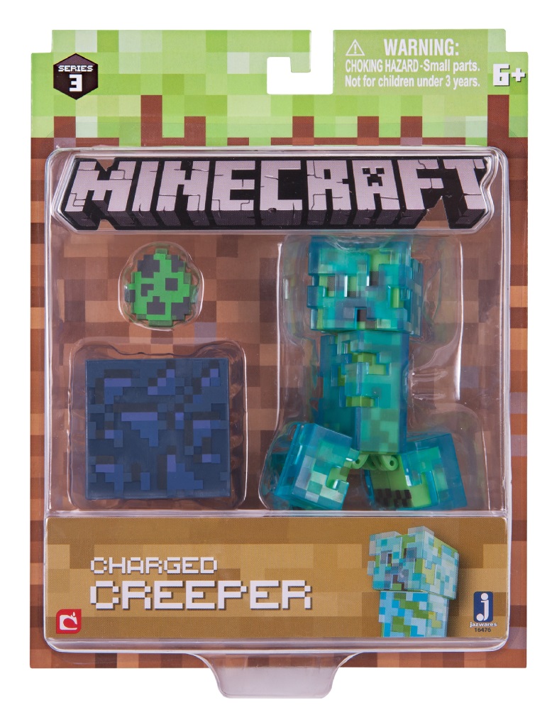 Фигурка Minecraft Charged Creeper – Series 3 Фигурка Minecraft Charged Creeper – Series 3Minecraft Charged Creeper Pack – Series 3 представляет собой набор фигурок, каждая из которых выполняет важную роль в Minecraft – мире, который целиком и полностью зависит от вашего воображения.<br>
