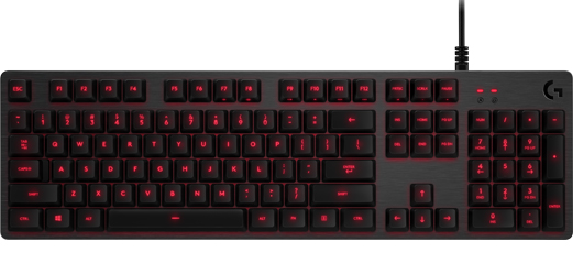 Клавиатура Logitech G413 Carbon проводная механическая игровая с подсветкой для PC Клавиатура Logitech G413 Carbon проводная механическая игровая с подсветкой для PCКлавиатура Logitech G413 Carbon разработана для активной игры – ее конструкция имеет усовершенствованный механизм, алюминиевый сплав авиационного класса и полнофункциональные клавиши.<br>