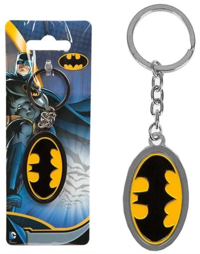 Металлический брелок DC: Batman Металлический брелок DC: BatmanМеталлический брелок DC: Batman, созданный по мотивам вселенной CD, воплощает собой одного из самых известных супергероев – Бэтмена.<br>