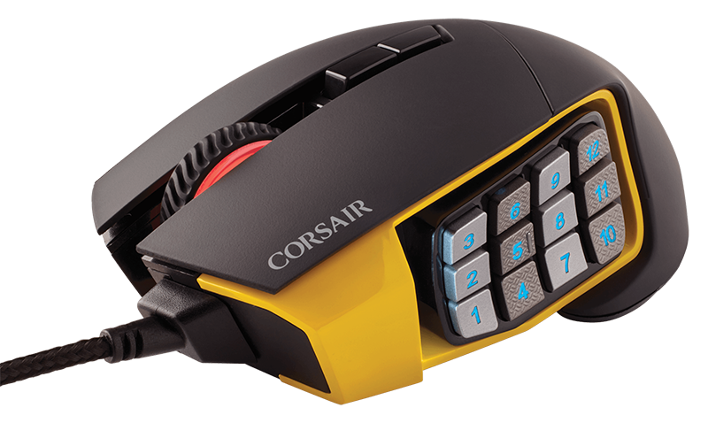 Мышь Corsair Gaming Scimitar PRO RGB проводная оптическая игровая с подсветкой для PC (Yellow/Black)
Мышь Corsair Gaming Scimitar PRO RGB проводная оптическая игровая с подсветкой для PC (Yellow/Black)