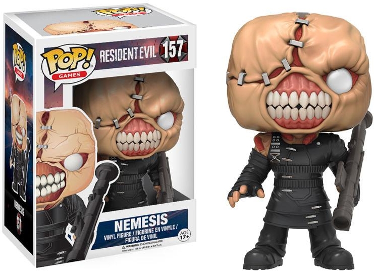 Фигурка Funko POP Games Resident Evil: Nemesis (9,5 см) Фигурка Funko POP Games Resident Evil: Nemesis (9,5 см)Фигурка Funko POP Games Resident Evil: Nemesis воплощает собой Немезиса из культовой игры Resident Evil 3.<br>