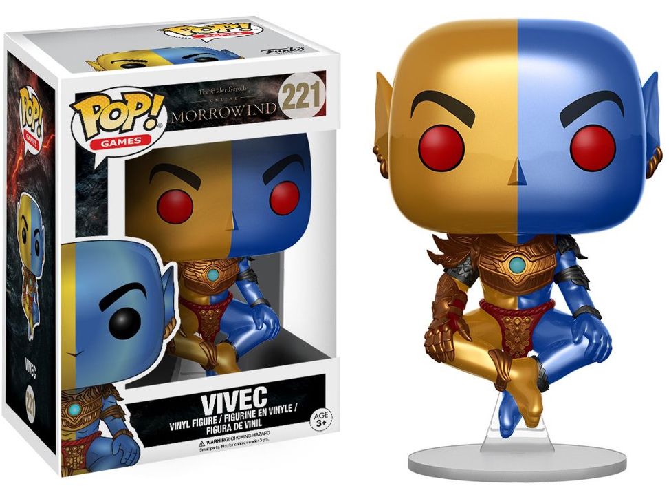 Фигурка Funko POP Games The Elder Scrolls: Vivec (9,5 см) Фигурка Funko POP Games The Elder Scrolls: Vivec (9,5 см)Фигурка Funko POP Games The Elder Scrolls: Vivec воплощает собой Вивека из игры «The Elder Scrolls».<br>