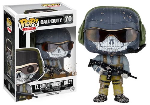 Фигурка Funko POP Games Call of Duty: Lt. Simon Ghost Riley (9,5 см) Фигурка Funko POP Games Call of Duty: Lt. Simon Ghost Riley (9,5 см)Фигурка Funko POP Games Call of Duty: Lt. Simon Ghost Riley воплощает собой оного из персонажей игры «Call of Duty» – Гоуста Райли.<br>
