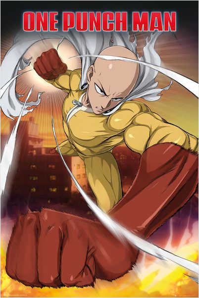 Плакат One Punch Man: Saitama Плакат One Punch Man: SaitamaПлакат One Punch Man: Saitama создан по мотивам японской веб-манги, главный герой которой не размахивает мечом, не выкрикивает боевой клич и вообще не отличается ничем, особенно героическим.<br>