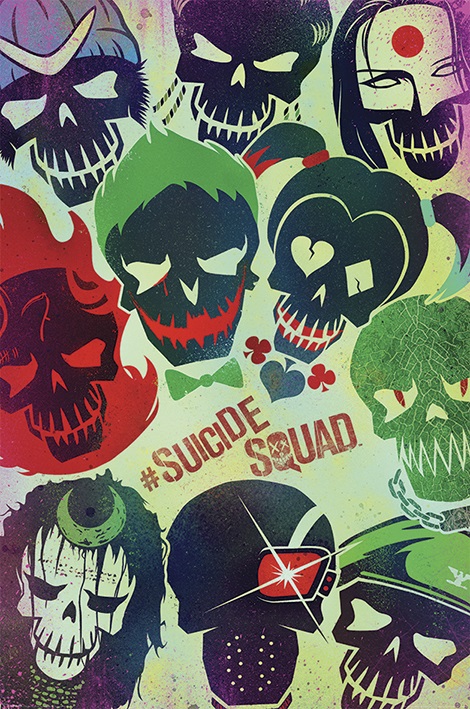 Плакат Suicide Squad: Skulls Плакат Suicide Squad: SkullsПлакат Suicide Squad: Skulls создан по мотивам супергеройского комикса издательства DC Comics.<br>