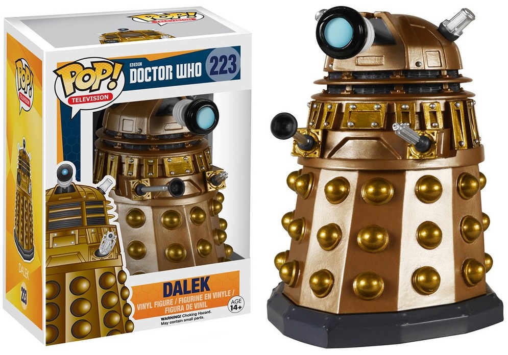 Фигурка Funko POP Television Doctor Who: Dalek (9,5 см) Фигурка Funko POP Television Doctor Who: Dalek (9,5 см)Фигурка Funko POP Television Doctor Who: Dalek воплощает собой одного из персонажей культового британского научно-фантастического телесериала «Доктор Кто».<br>
