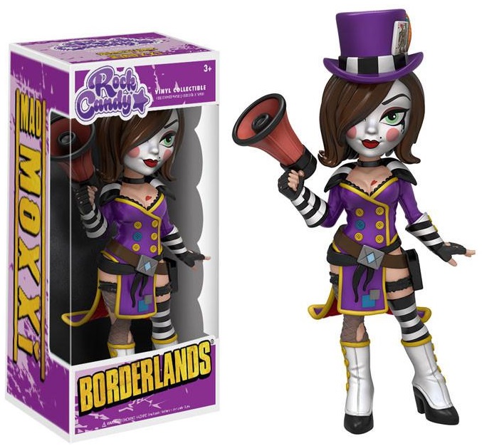 Фигурка Funko Rock Candy: Borderlands – Mad Moxxi (12,7 см) Фигурка Funko Rock Candy: Borderlands – Mad Moxxi (12,7 см)Фигурка Funko Rock Candy: Borderlands – Mad Moxxi создана по мотивам компьютерной игры в жанре фантастического шутера от первого лица.<br>