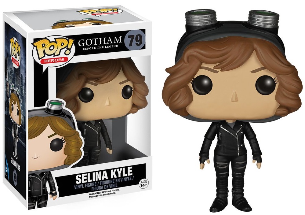 Фигурка Funko POP Heroes Gotham Before The Legend: Selina Kyle (9,5 см) Фигурка Funko POP Heroes Gotham Before The Legend: Selina Kyle (9,5 см)Фигурка Funko POP Heroes Gotham Before The Legend: Selina Kyle создана по мотивам американского криминального телесериала по мотивам серии комиксов издательства DC Comics.<br>