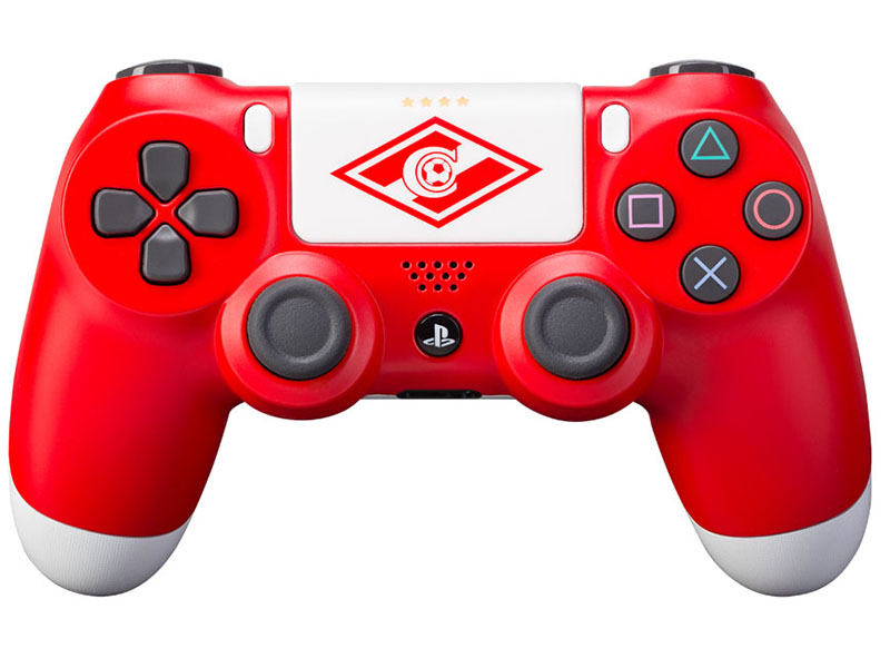 Геймпад DualShock 4 для PS4 беспроводной кастомизированный ФК Спартак «Красно-белый» (RBW-DS015)
Геймпад DualShock 4 для PS4 беспроводной кастомизированный ФК Спартак «Красно-белый» (RBW-DS015)