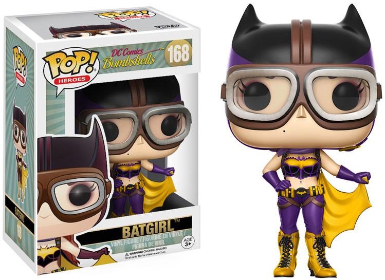 Фигурка Funko POP Heroes DC Comics Bombshells: Batgirl (9,5 см) Фигурка Funko POP Heroes DC Comics Bombshells: Batgirl (9,5 см)Фигурка Funko POP Heroes DC Comics Bombshells: Batgirl создана по мотивам вселенной DC и воплощает собой одну из супергероинь DC Comics.<br>