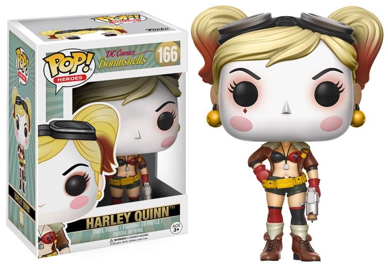 Фигурка Funko POP Heroes DC Comics Bombshells: Harley Quinn (9,5 см) Фигурка Funko POP Heroes DC Comics Bombshells: Harley Quinn (9,5 см)Фигурка Funko POP Heroes DC Comics Bombshells: Harley Quinn создана по мотивам вселенной DC и воплощает собой одну из супергероинь DC Comics.<br>
