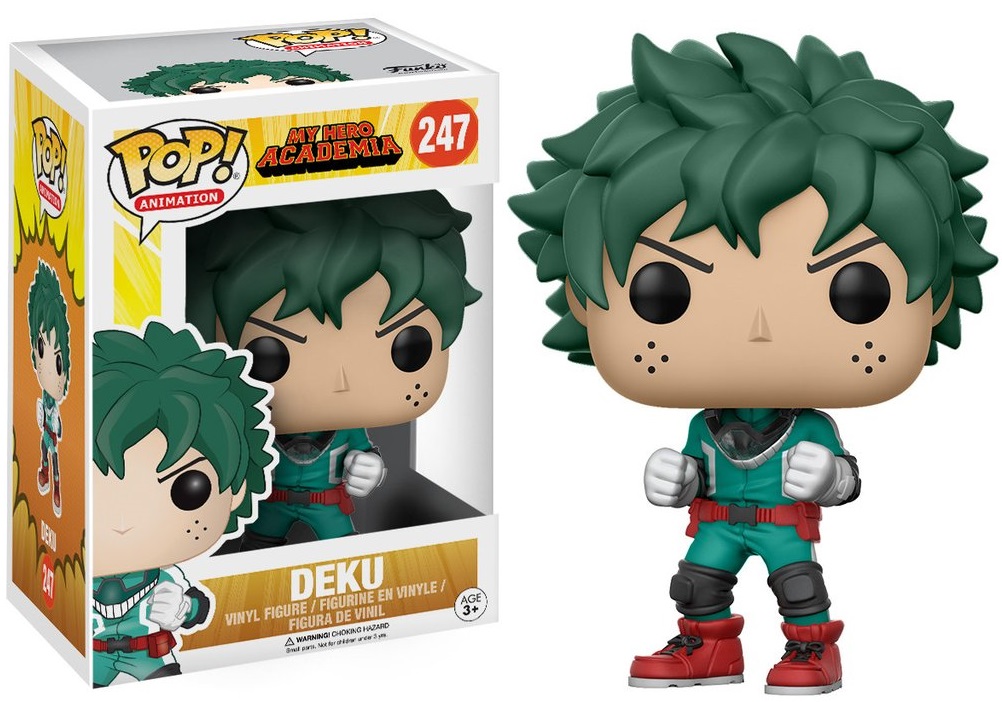 Фигурка Funko POP Animation My Hero Academia: Deku (9,5 см) Фигурка Funko POP Animation My Hero Academia: Deku (9,5 см)Фигурка Funko POP Animation My Hero Academia: Deku создана по мотивам манги «Моя геройская академия», написанной и иллюстрированной Кохэем Хорикоси.<br>