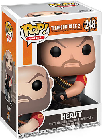 Фигурка Funko POP Games Team Fortress 2: Heavy (9,5 см) Фигурка Funko POP Games Team Fortress 2: Heavy (9,5 см)Закажите фигурку Funko POP Games Team Fortress 2: Heavy и получите дополнительные 65 бонусов на вашу карту.<br>
