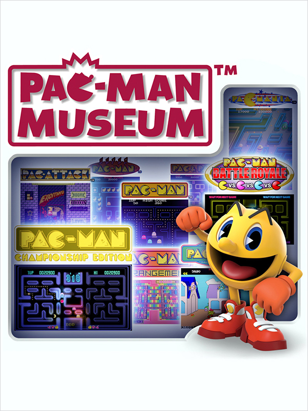 Pac Man Museum (Цифровая версия) Pac Man Museum (Цифровая версия)Pac-Man появляется в ностальгической коллекции лучших игр про Pac-Man всех времен. Pac-Man Museum включает классические игры, а также новые образцы, позволяя игрокам увидеть его развитие от самого начала в 1980 году до современных хитов, вроде Pac-Man Championship Edition и Pac-Man Battle Royale.<br>