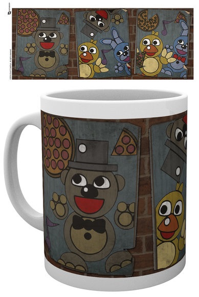 Кружка Five Nights At Freddys: Vintage Кружка Five Nights At Freddys: VintageКружка Five Nights At Freddy’s: Vintage создана по мотивам компьютерной игры в жанре инди-хоррор Five Nights at Freddys (Пять ночей у Фредди).<br>