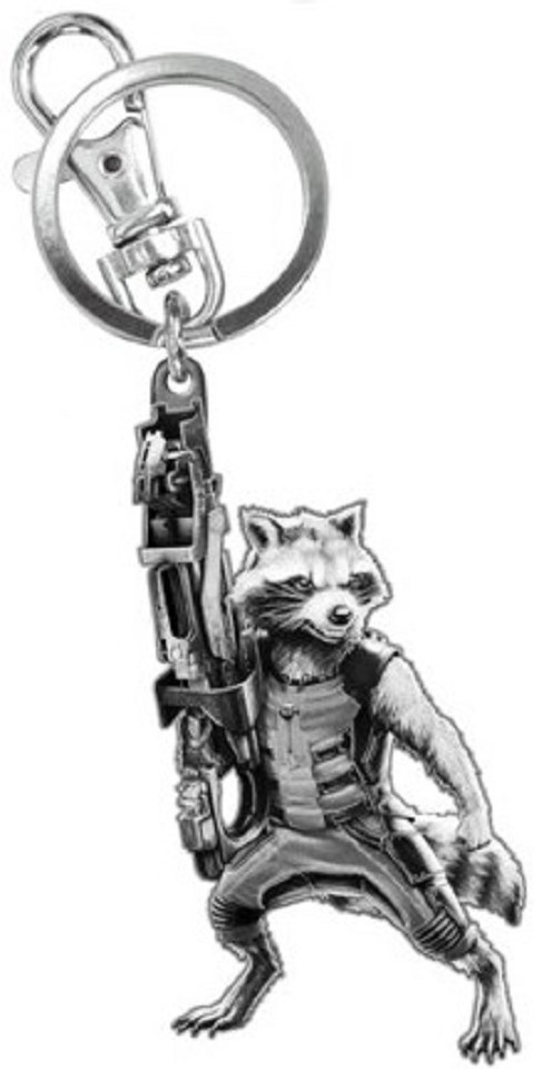 Брелок Guardians Of The Galaxy: Mixtape Rocket Raccoon Figure Брелок Guardians Of The Galaxy: Mixtape Rocket Raccoon FigureБрелок Guardians Of The Galaxy: Mixtape Rocket Raccoon Figure создан по мотивам американского художественного фильма 2014 года «Стражи Галактики».<br>