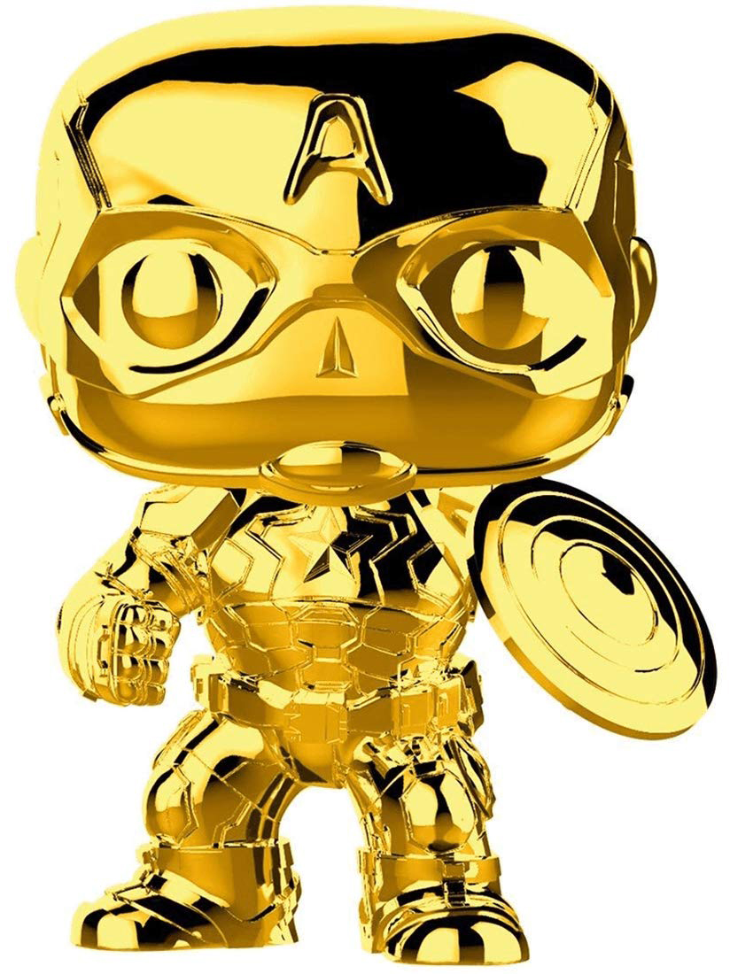 Фигурка Funko POP Marvel: The First Ten Years – Captain America Chrome Bobble-Head (9,5 см)
Фигурка Funko POP Marvel: The First Ten Years – Captain America Chrome Bobble-Head (9,5 см)