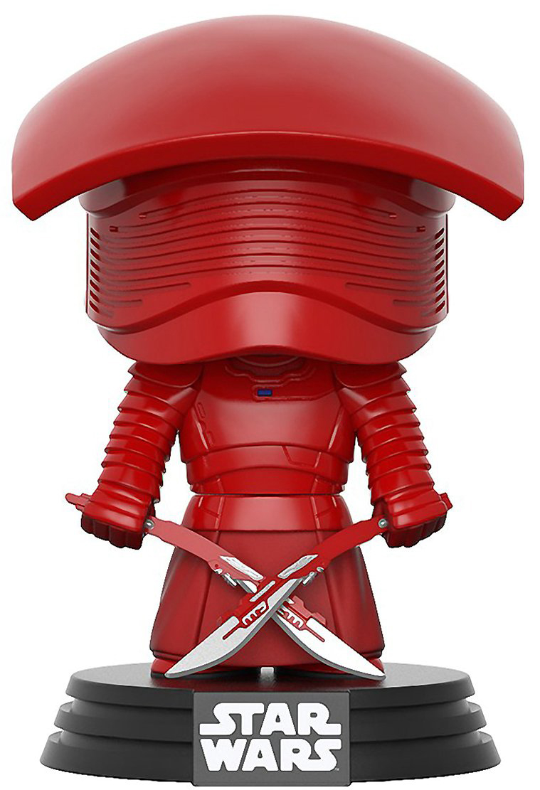 Фигурка Funko POP: Star Wars: The Last Jedi – Praetorian Guard With Dual Swords Bobble-Head (9,5 см)
Фигурка Funko POP: Star Wars: The Last Jedi – Praetorian Guard With Dual Swords Bobble-Head (9,5 см)