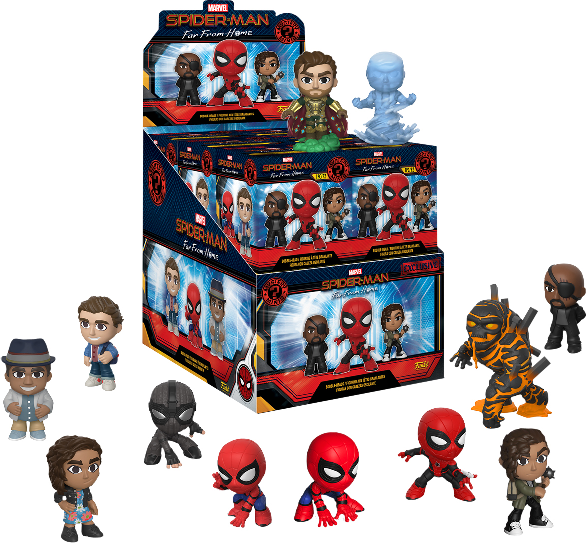 Фигурка Funko Mystery Minis Blind Box: Spider-Man: Far From Home – Exclusive 2 (1 шт. в ассортименте)
Фигурка Funko Mystery Minis Blind Box: Spider-Man: Far From Home – Exclusive 2 (1 шт. в ассортименте)