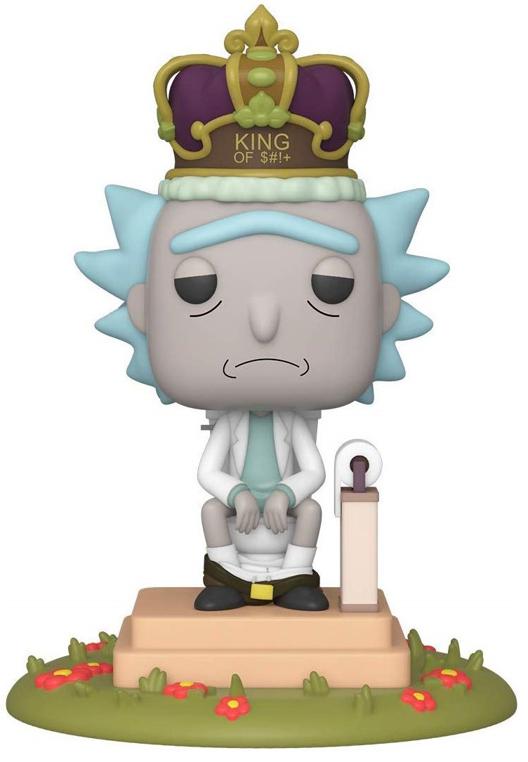 Фигурка Funko POP Animation: Rick And Morty – King Of $#!+ With Sound (9,5 см)
Фигурка Funko POP Animation: Rick And Morty – King Of $#!+ With Sound (9,5 см)