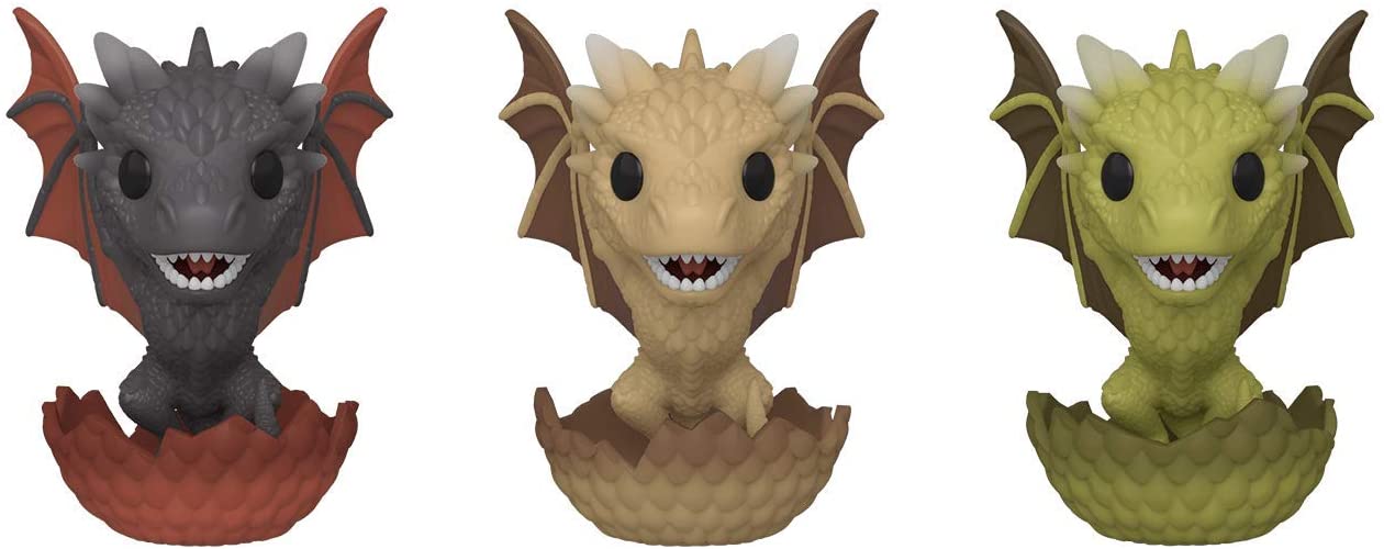 Фигурка Funko POP: Game Of Thrones – Drogon, Viserion & Rhaegal Exclusive (9,5 см) (3-Pack)
Фигурка Funko POP: Game Of Thrones – Drogon, Viserion & Rhaegal Exclusive (9,5 см) (3-Pack)