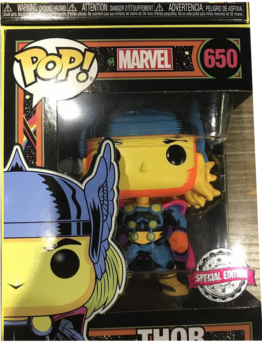 Фигурка Funko POP Marvel: Black Light – Thor Bobble-Head Exclusive (9,5 см)
Фигурка Funko POP Marvel: Black Light – Thor Bobble-Head Exclusive (9,5 см)