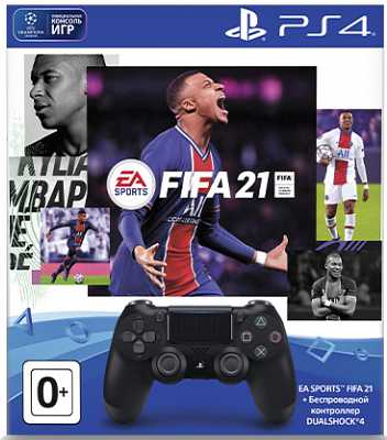 Геймпад DualShock 4 Cont Black беспроводной (черный) (CUH-ZCT2E) + игра Fifa 21 + PS Plus 14 дней
Геймпад DualShock 4 Cont Black беспроводной (черный) (CUH-ZCT2E) + игра Fifa 21 + PS Plus 14 дней