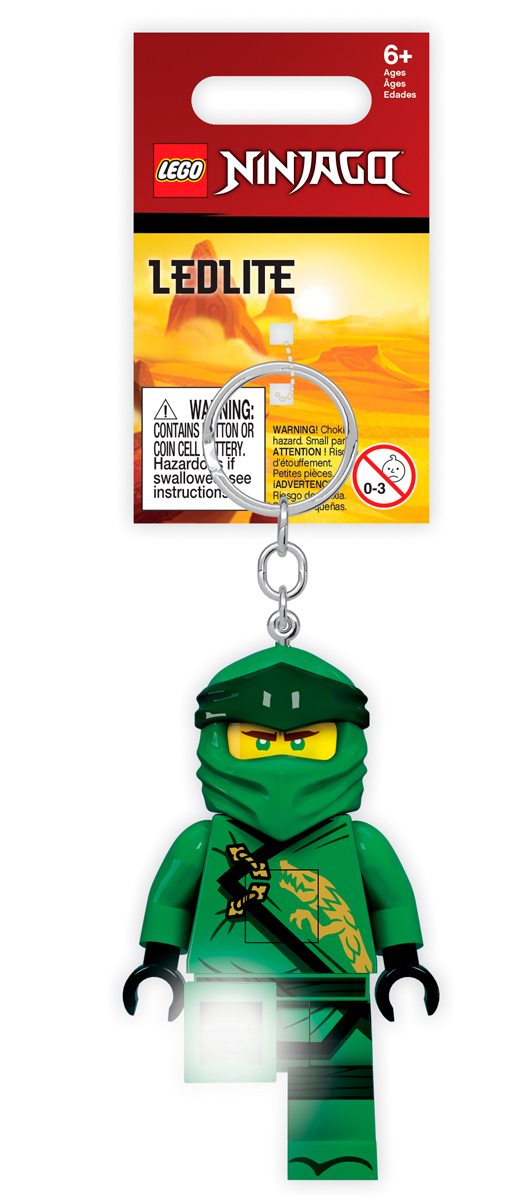 Брелок-фонарик LEGO: Ninjago Lloyd
Брелок-фонарик LEGO: Ninjago Lloyd