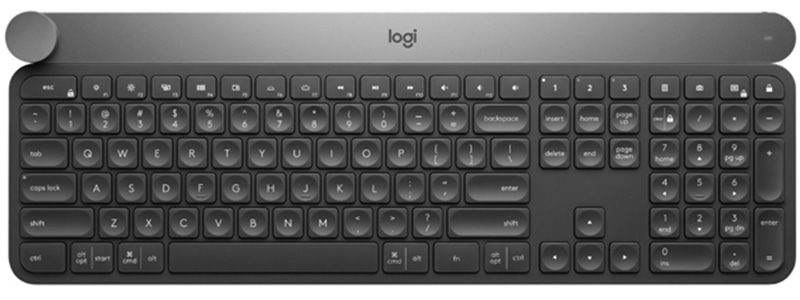 Клавиатура Logitech Wireless Craft беспроводная с диском управления для PC (черный) (920-008505)
Клавиатура Logitech Wireless Craft беспроводная с диском управления для PC (черный) (920-008505)
