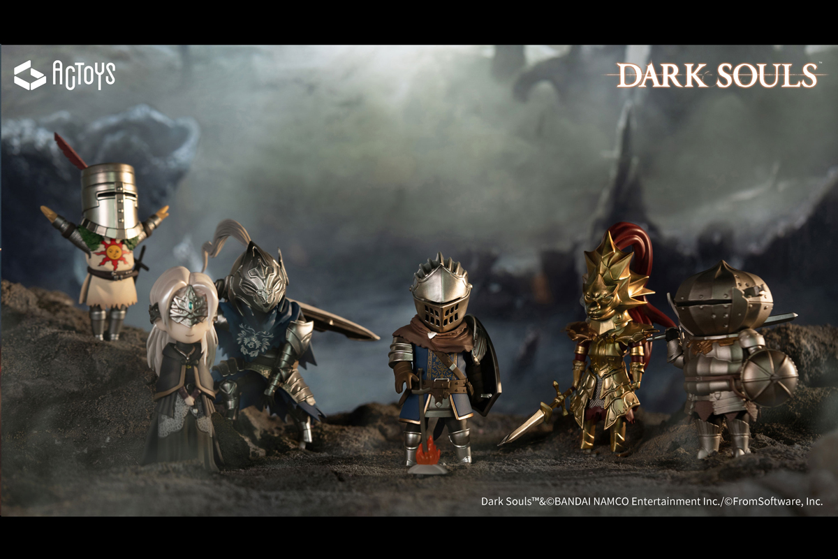 Фигурка FromSoftware: Dark Souls – Dark Souls Trading Figure Vol.1 (6 фигурок в наборе) (11 см)
Фигурка FromSoftware: Dark Souls – Dark Souls Trading Figure Vol.1 (6 фигурок в наборе) (11 см)