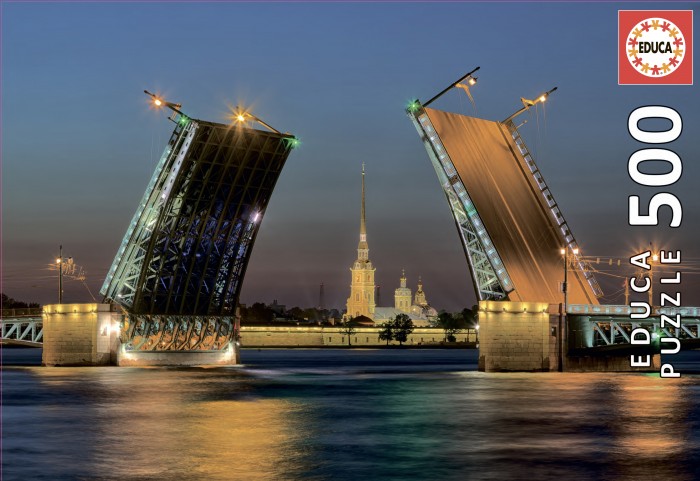Puzzle Развод Дворцового моста в Санкт-Петербург (500 деталей)
Puzzle Развод Дворцового моста в Санкт-Петербург (500 деталей)