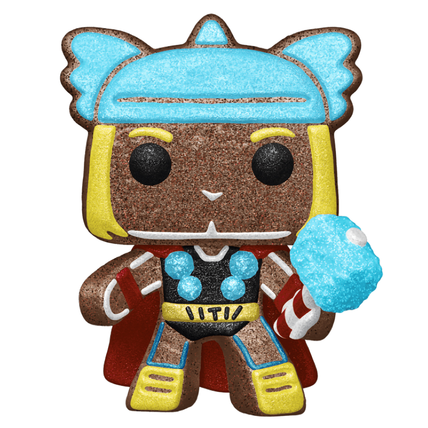 Фигурка Funko POP Marvel: Holiday – Gingerbread Thor Diamond Glitter Exclusive Bobble-Head (9,5 см)
Фигурка Funko POP Marvel: Holiday – Gingerbread Thor Diamond Glitter Exclusive Bobble-Head (9,5 см)