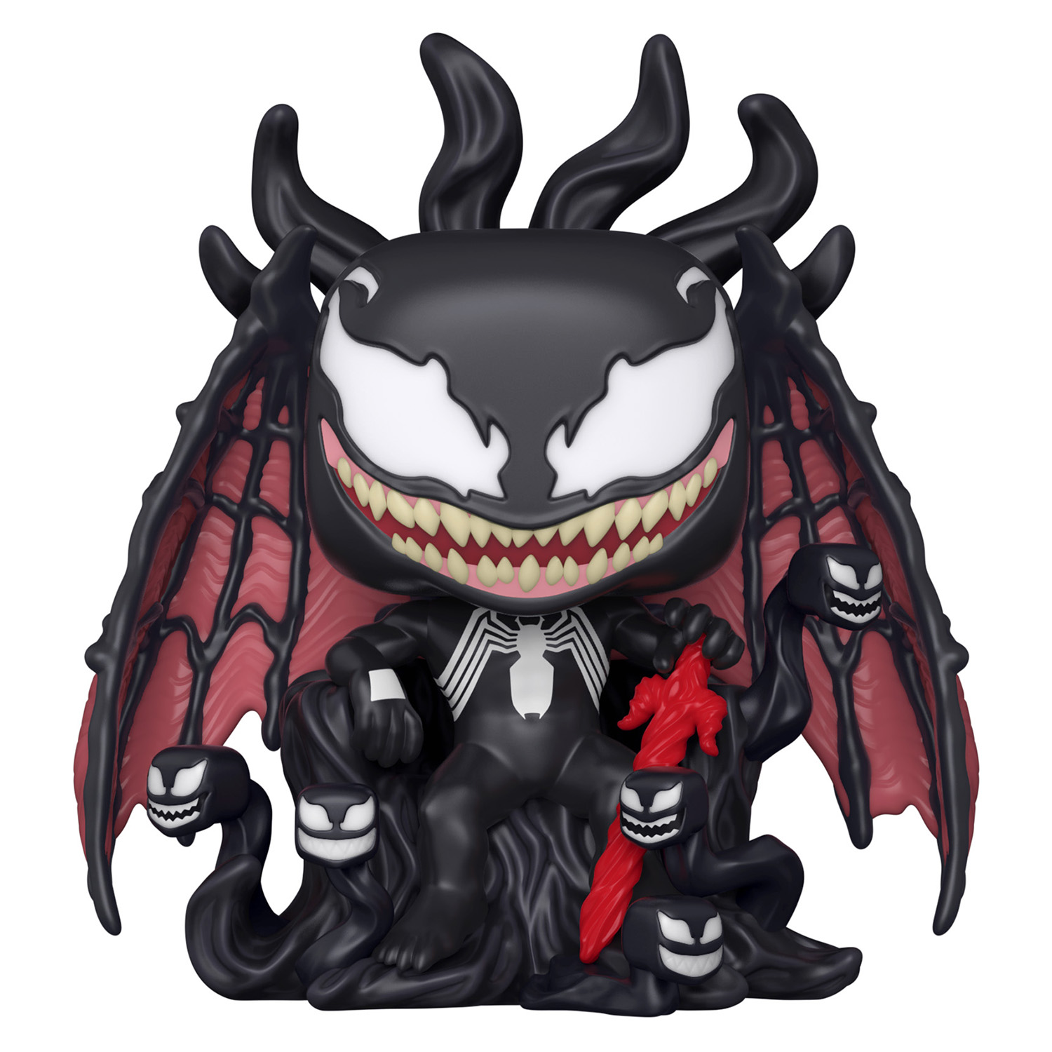 Фигурка Funko POP Deluxe Marvel: Venom – Venom On Throne Glows In The Dark Bobble-Head Exclusive (9,5 см)
Фигурка Funko POP Deluxe Marvel: Venom – Venom On Throne Glows In The Dark Bobble-Head Exclusive (9,5 см)