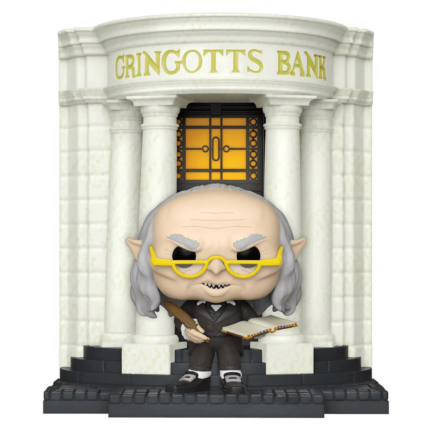 Фигурка Funko POP Deluxe: Harry Potter – Gringotts Head Goblin & Gringotts Bank Exclusive
Фигурка Funko POP Deluxe: Harry Potter – Gringotts Head Goblin & Gringotts Bank Exclusive