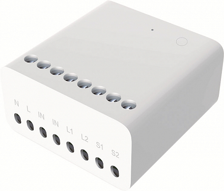 Беспроводной двухканальный модуль-реле Aqara Wireless Relay (EAC) (белый) (LLKZMK11LM)
Беспроводной двухканальный модуль-реле Aqara Wireless Relay (EAC) (белый) (LLKZMK11LM)